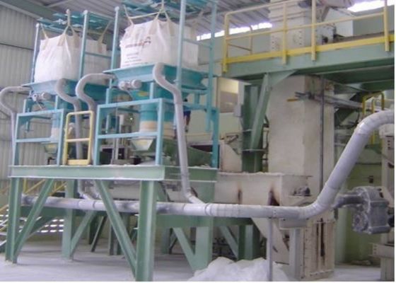 1000kg Q235 Bulk Bag Unloader With Tubular Chain Conveyor
