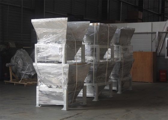 SS304 Automatic Bag Slitting Machine With Dust Collectors