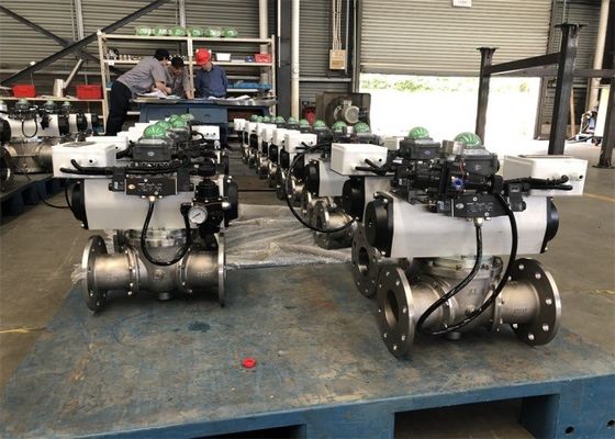 Precision Casting Fully Closed DN100 3 Way Reversing Valve