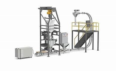 Q235 Leakage Proof Big Bulk Bag Unloader Station emptying systems